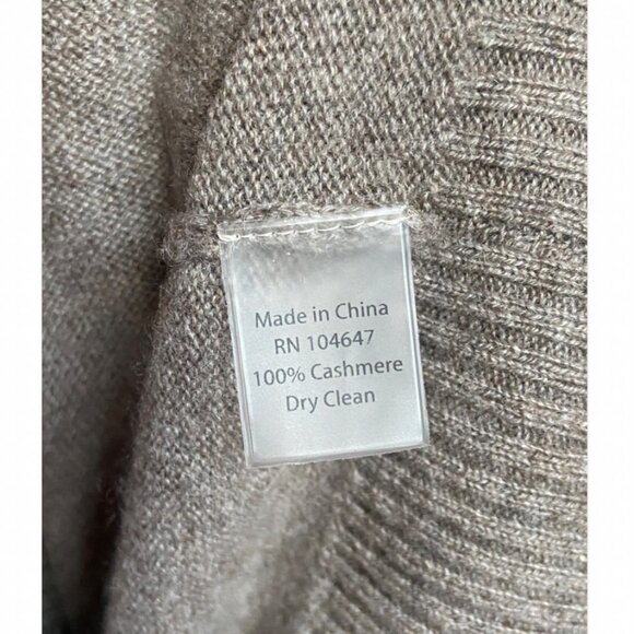 Kinross Cashmere *Mended* 100% Cashmere Short Sleeve Sweater Top Mini Dress S - Picture 6 of 6